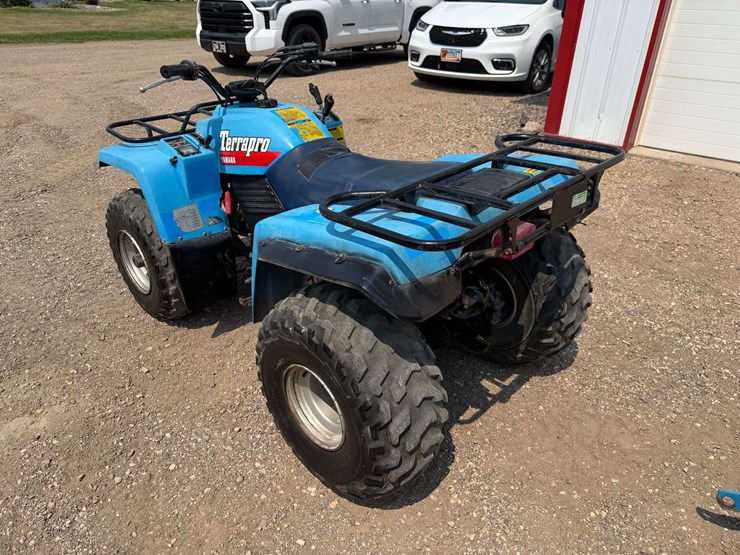 yamaha-350-terra-pro-atv-with-pto,-manual-transmission,-unknown-miles,-recent-tune-up,-with-48”-pull-image-3