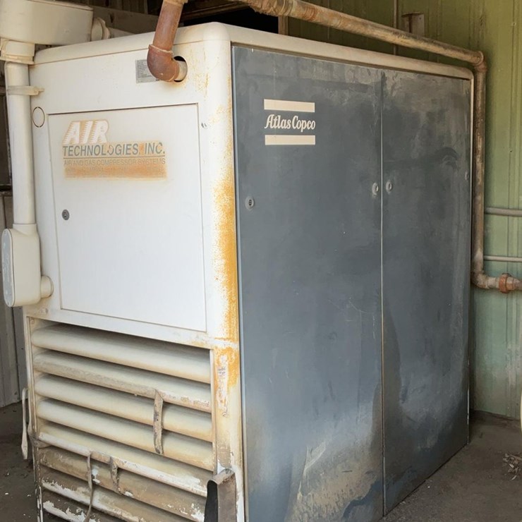 #182 • 2002 Atlas Copco GA55C Air Compressor