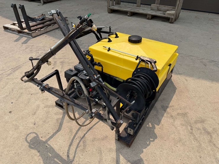 f/s-manufacturing-utv-sprayer,-50-gallon-tank,-8’-boom,-fence-line-nozzle,-honda-gx120-engine,-wand,-image-1
