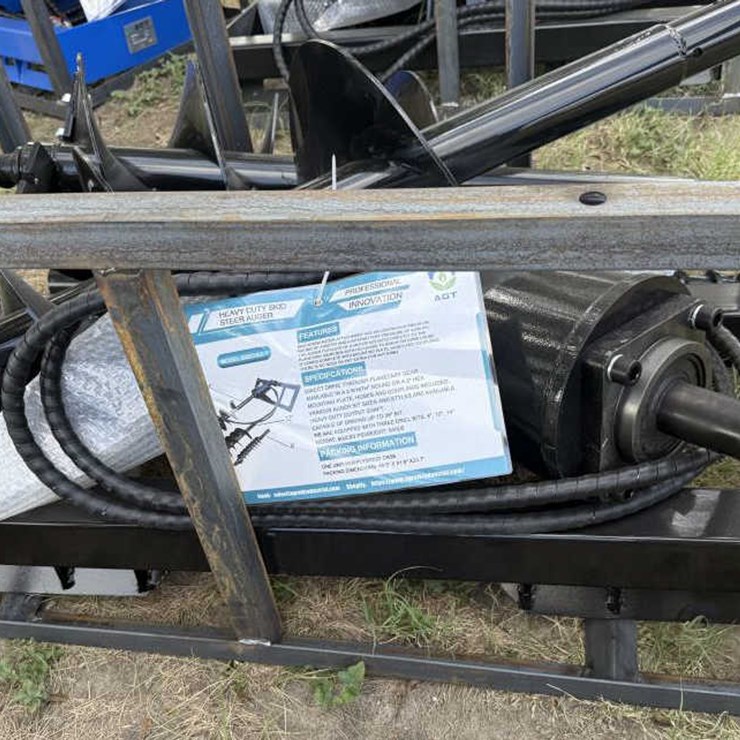 #11 • Skid Steer Auger Driver & 6", 12", 14" Bits