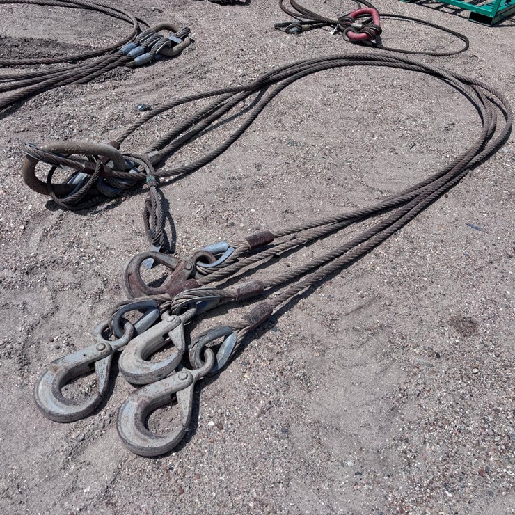 #39732 • 4 POINT CRANE RIGGING CABLES