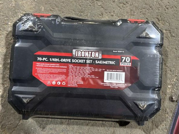 #217-•-ironton-70-pc.-1/4-drive-socket-set-&-ultra-steel-image-4