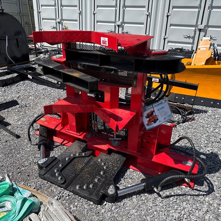 #6042 • FUTURE SKID STEER TREE SHEAR W/ GRAPPLE