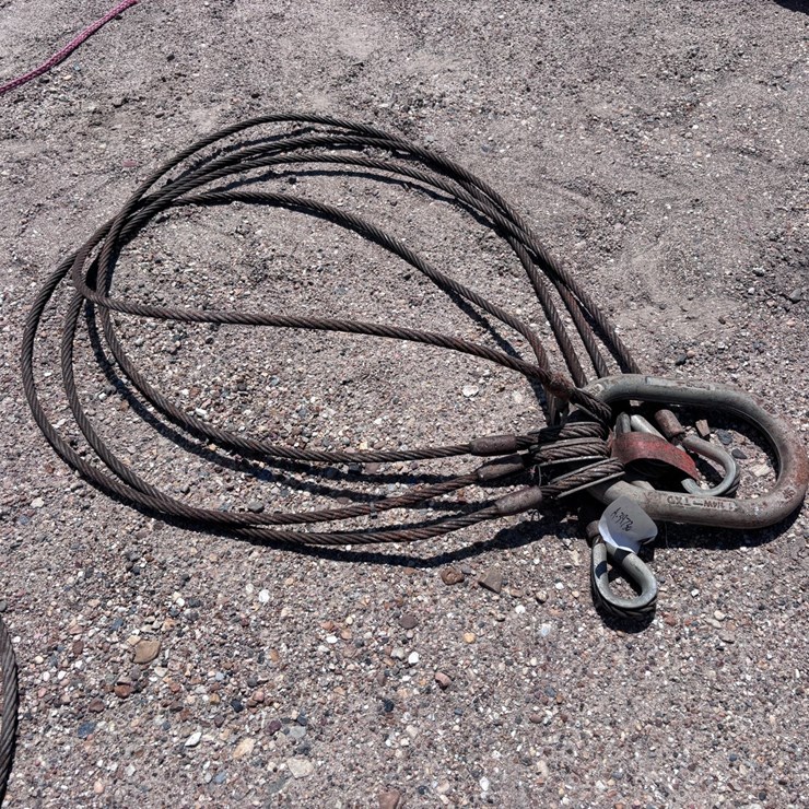 #39730 • 4 POINT CRANE RIGGING CABLES