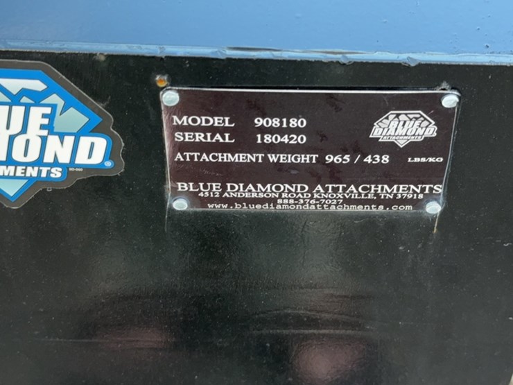 #2027-•-blue-diamond-84"-skid-steer-smooth-bucket-image-4