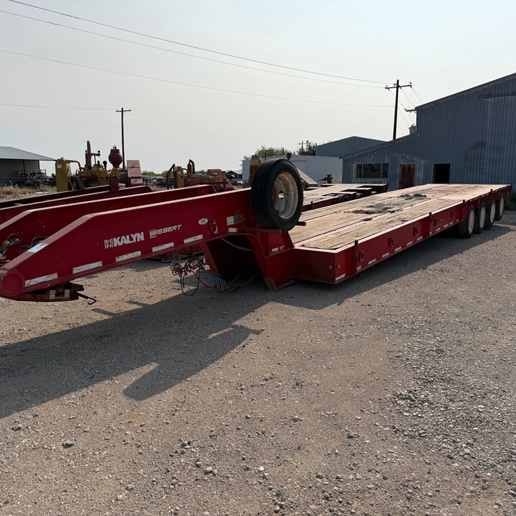 2007 SIEBERT 60 TON LOWBOY