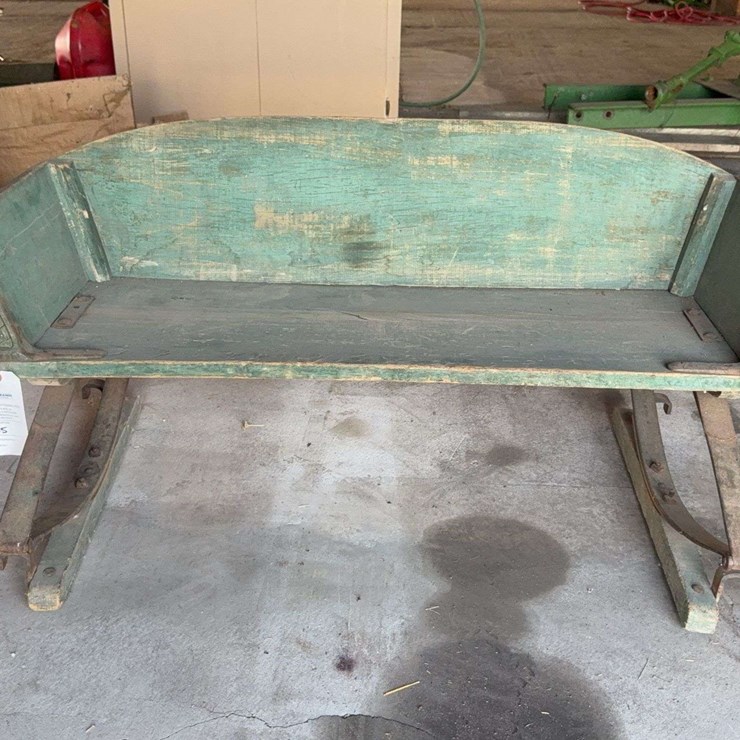 John Deere Buckboard Wagon Bench Seat