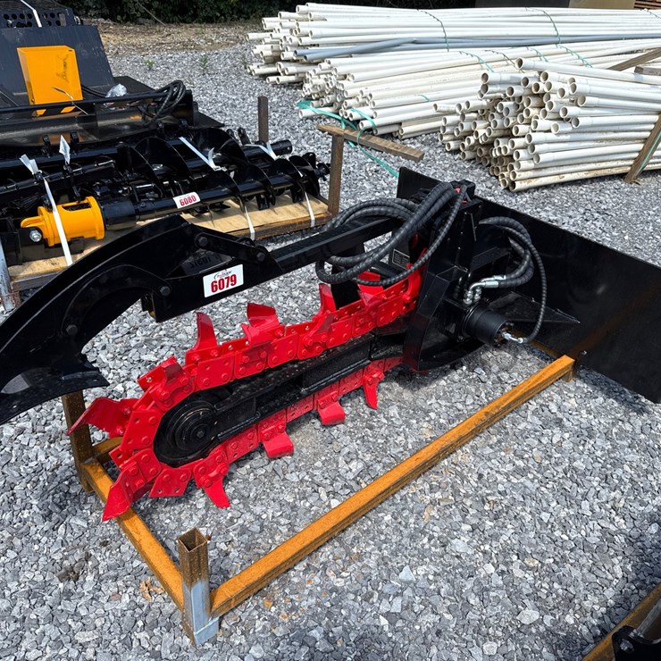 #6079 • SKID STEER TRENCHER