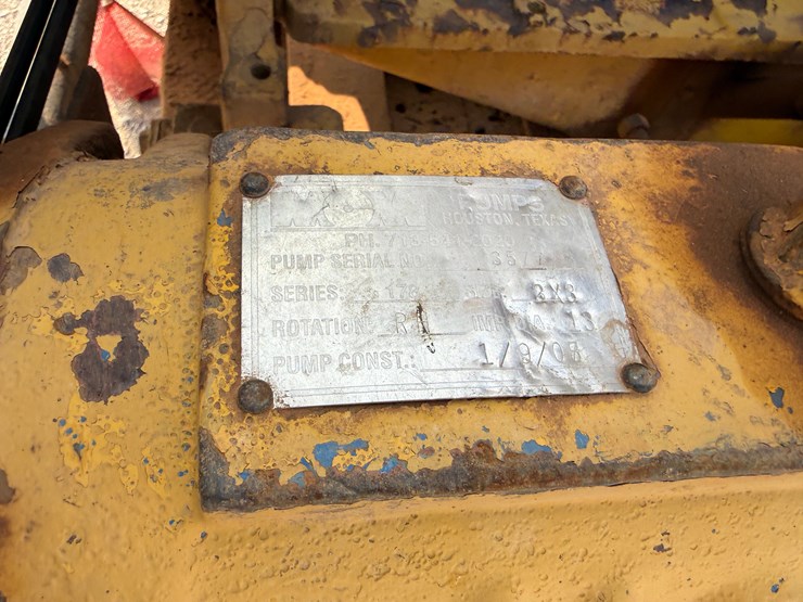 ideco-214-duplex-mud-pump-p/b-caterpillar-d353e-engine,-skidded-image-8