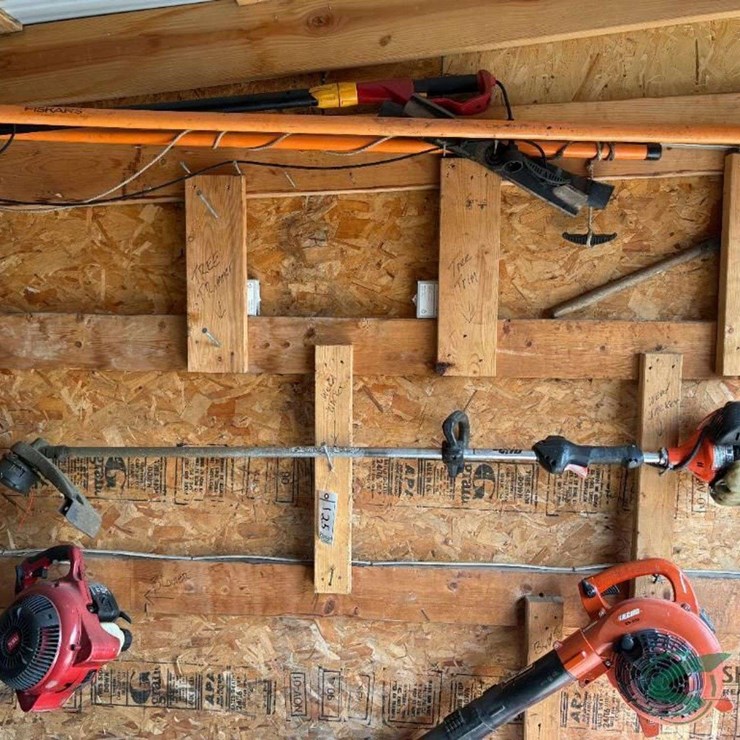 Weed whip, blowers and pole pruner