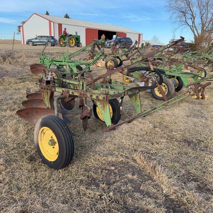 John Deere Pull Type Three Bottom Plow