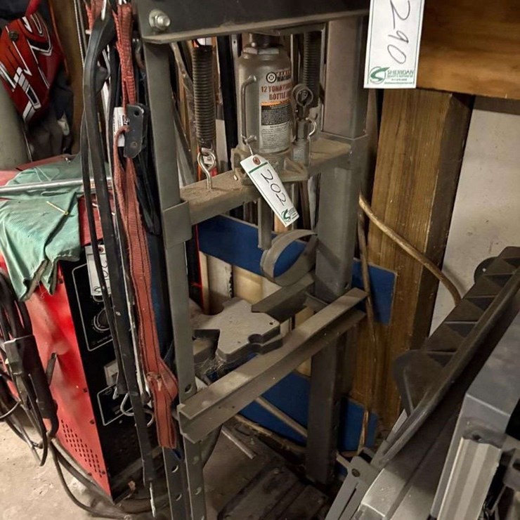 Hydraulic Shop Press 12 ton