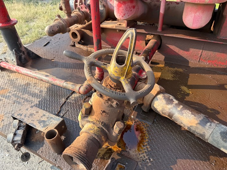 ideco-214-duplex-mud-pump-p/b-caterpillar-d353e-engine,-skidded-image-14