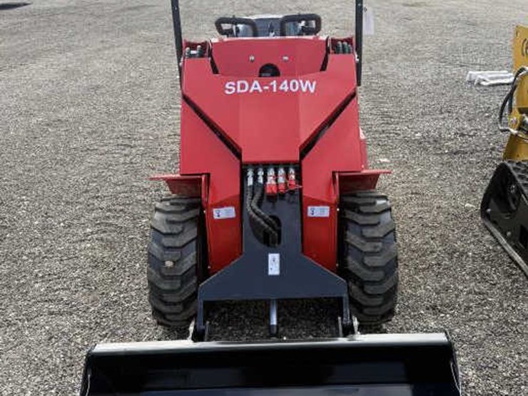 #6-•-mini-skid-steer-wheel-ride-on-loader--gas-sda-140w-image-2
