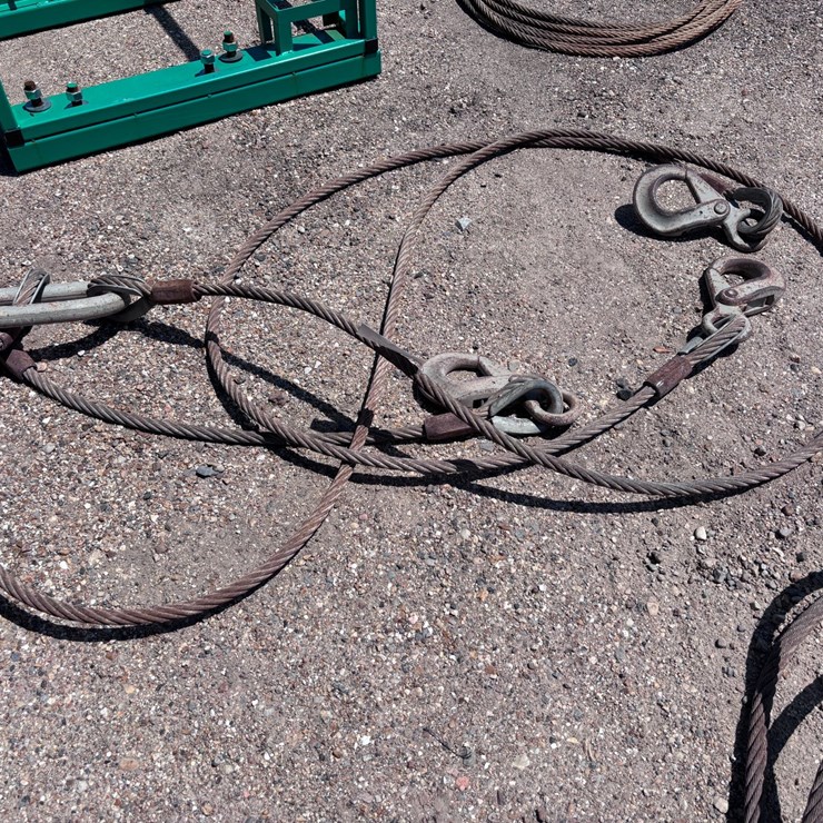 #39737 • 4 POINT CRANE RIGGING CABLES