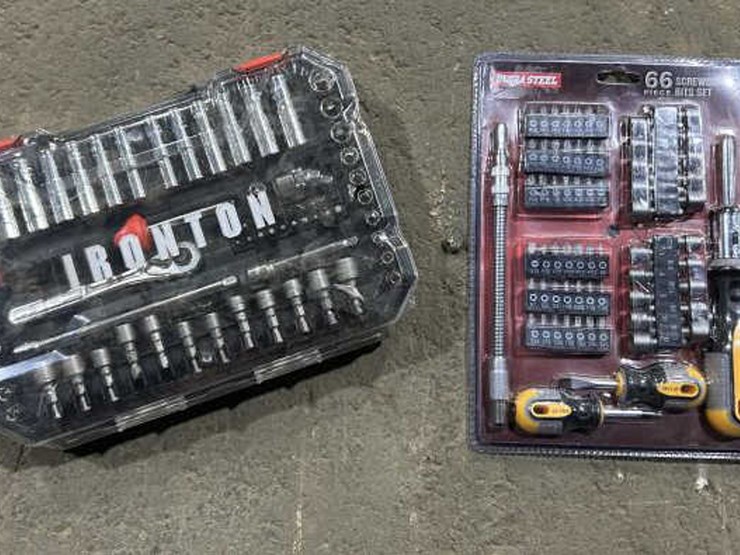 #218-•-ironton-70-pc.-1/4-drive-socket-set-&-ultra-steel-image-1