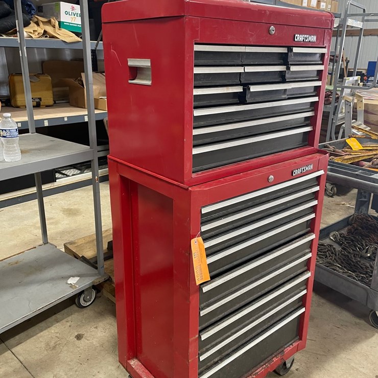 #4565 • Craftsman 2-Piece Rolling Toolbox
