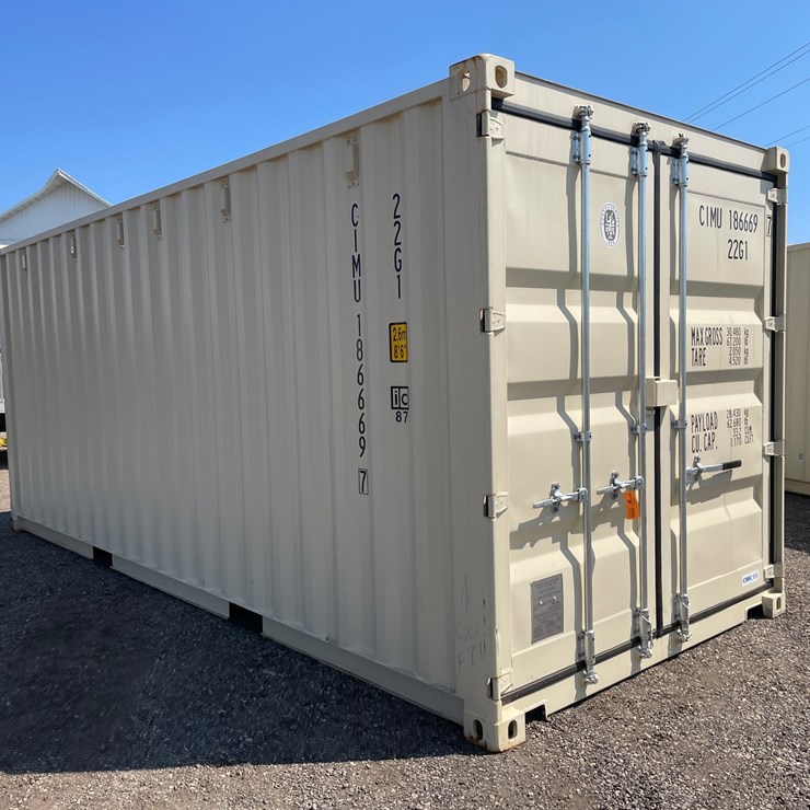 #2352 • 20' Single Trip Standard Height Shipping Container