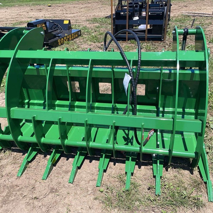 AGT 72in Skeleton Skid Steer Grapple Bucket