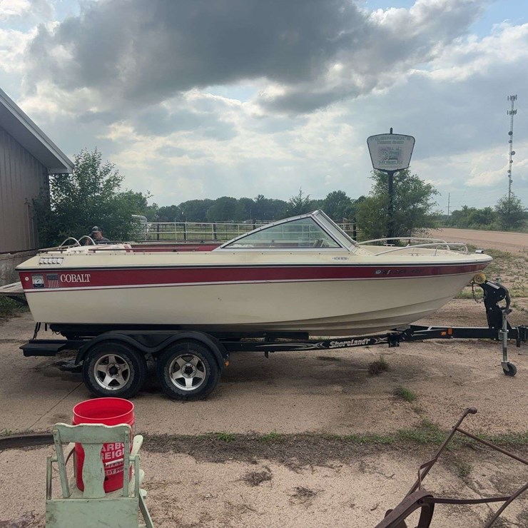 18’ Cobalt Boat and Trailer