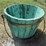 #66-•-small-teal-rustic-wooden-bucket-image-2