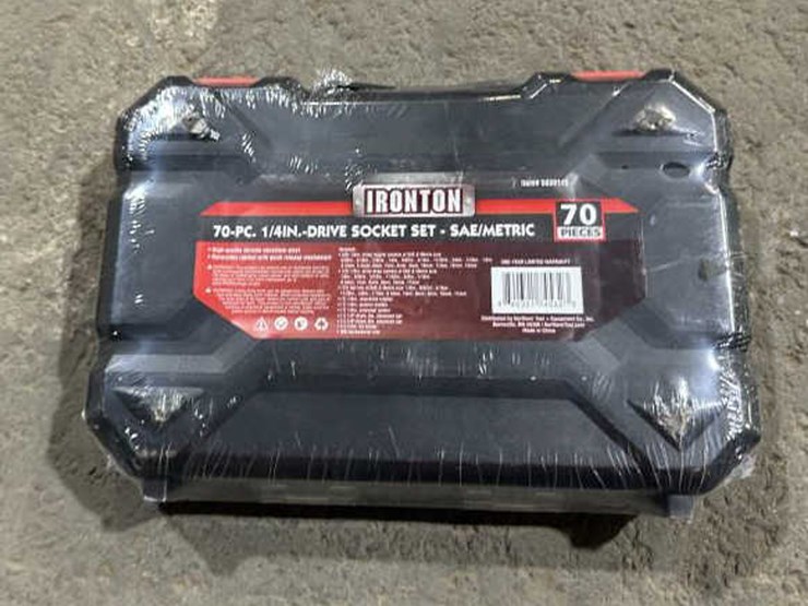 #216-•-ironton-70-pc.-1/4-drive-socket-set-&-ultra-steel-image-4