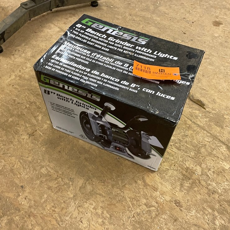 #7118 • Genesis Bench Grinder