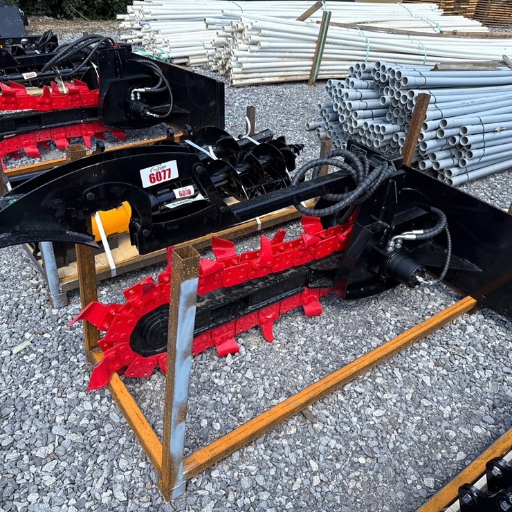 #6077 • SKID STEER TRENCHER
