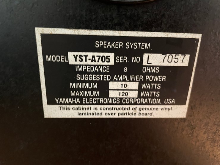 #7313-•-(2)-yamaha-speakers-image-5