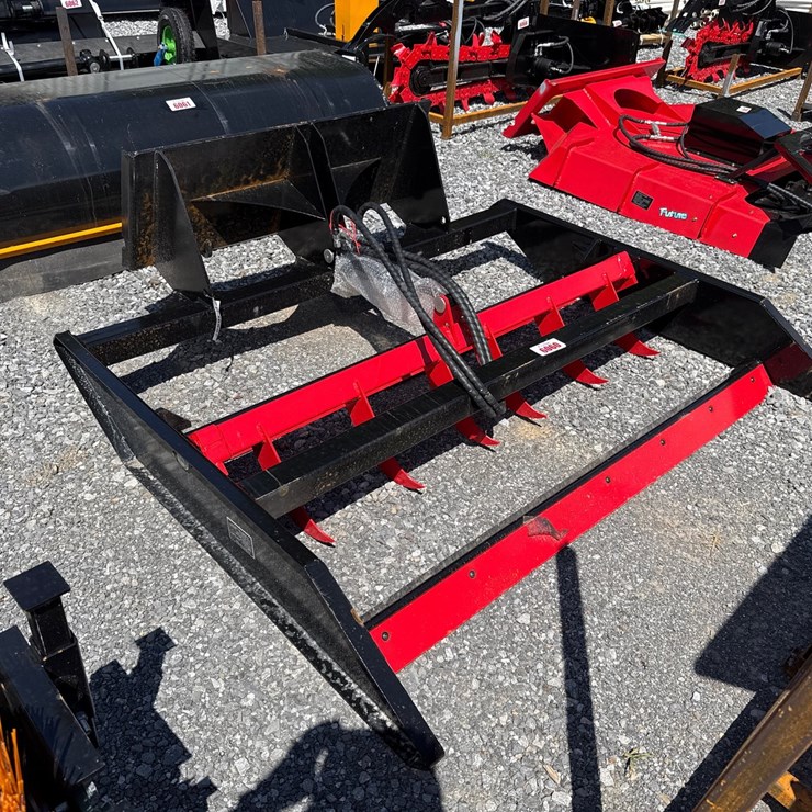 #6060 • 72" SKID STEER LAND LEVELER W/ RIPPERS