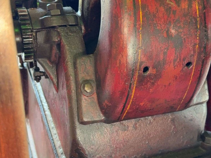 "rare"-stover-john-deere-plow-company-4-horse-hit-and-miss-engine-and-cart-image-15