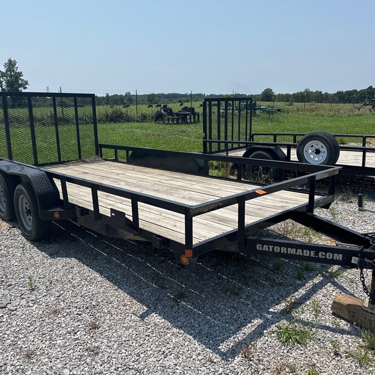 #2518 • 2023 Gatormade 16’ Bumper pull Trailer