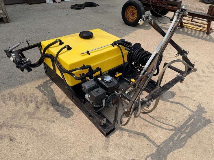f/s-manufacturing-utv-sprayer,-50-gallon-tank,-8’-boom,-fence-line-nozzle,-honda-gx120-engine,-wand,-image-3
