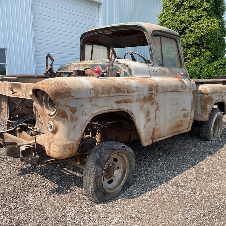 #2400 • 1955 Chevy Custom Truck (No Title)
