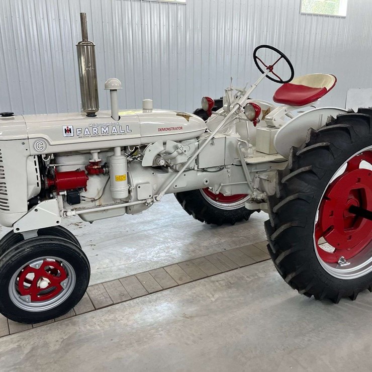 Farmall C Demonstractor, 15 Hours on Rebuilt Engine, Reman Starter, Dual PTO, New 5.00-15 Fronts, Ne