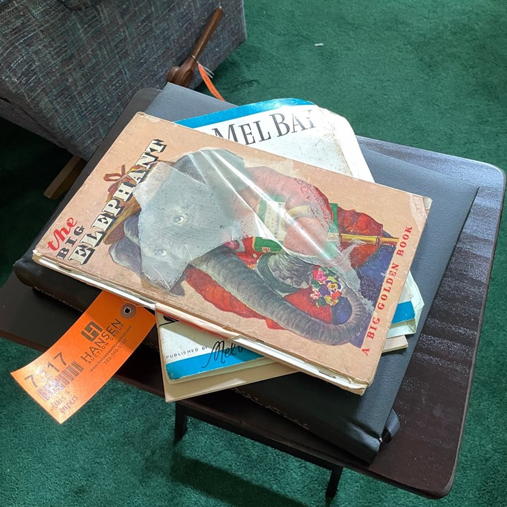 #7317 • Old Books and Atlas