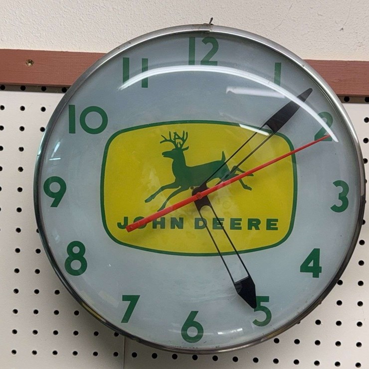 John Deere Dealer Clock