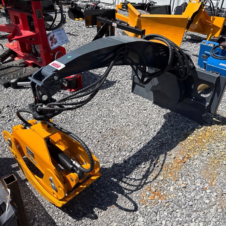 #6050 • SKID STEER ROTATING LOG GRAPPLE