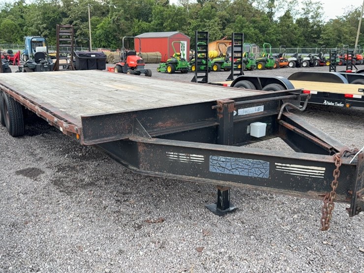 #3058-•-25'-bumper-pull-flatbed-trailer-image-2