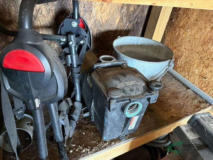 totes-and-contents,-trailer-wheels,-roof-jacks,-pool-filter-and-misc.-image-4
