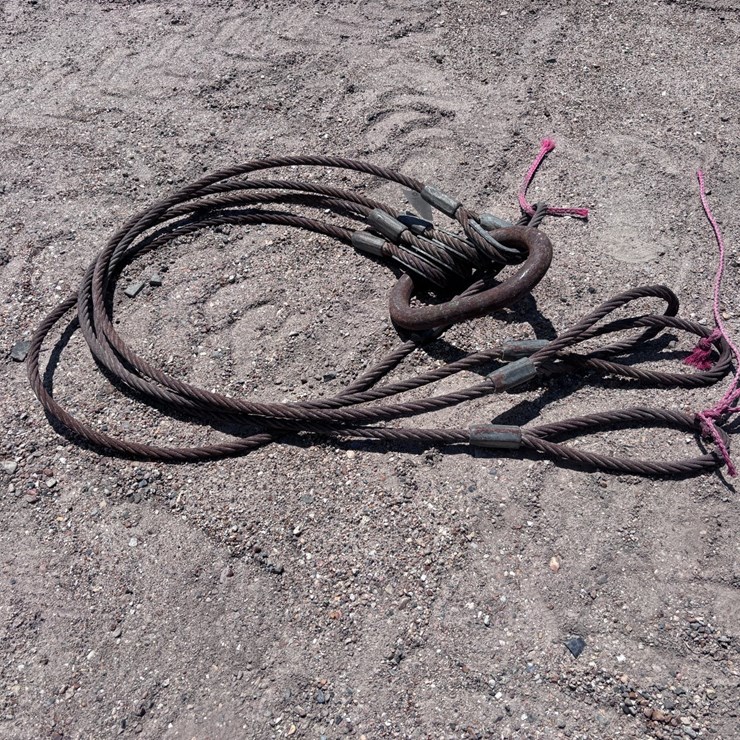 #39735 • 4 POINT CRANE RIGGING CABLES