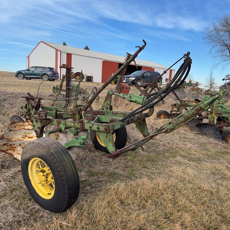 John Deere Pull Type Three Bottom Plow