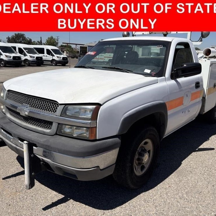 2003 CHEVROLET SILVERADO 2500