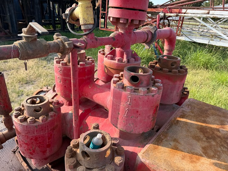 ideco-214-duplex-mud-pump-p/b-caterpillar-d353e-engine,-skidded-image-16