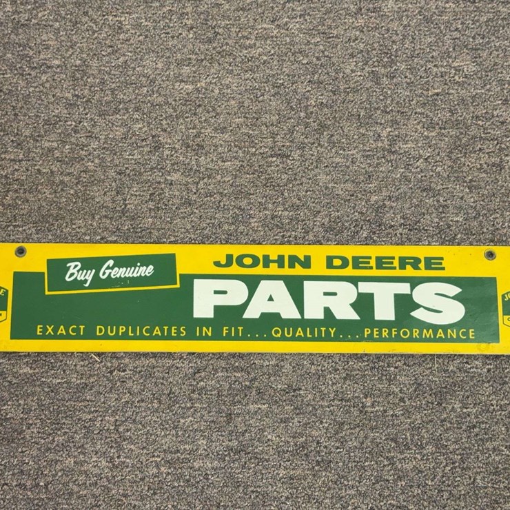 John Deere Quality Farm Equipment Parts SST Sign