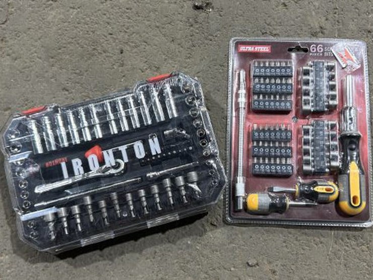 #216-•-ironton-70-pc.-1/4-drive-socket-set-&-ultra-steel-image-1