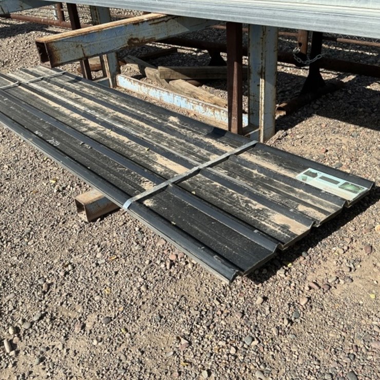 (30) 3FT X 12FT BLACK METAL ROOF PANELS