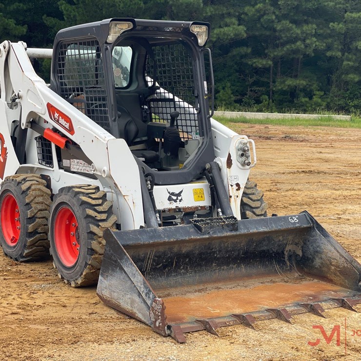 2021 BOBCAT S590 SKID STEER LOADER, SN: B4RF11429, METER READ 194 HOURS, 68" TOOTH BUCKET, AUX.