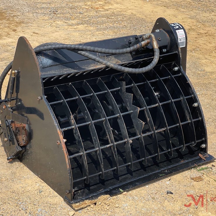 34" CONCRETE MIXING BUCKET MINI SKID STEER ATTACHMENT