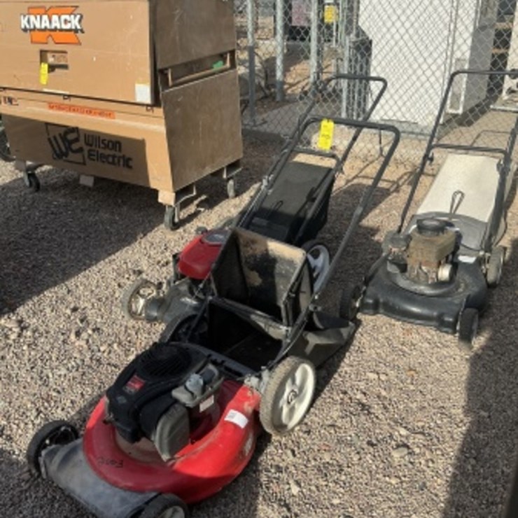 (3) LAWN MOWERS